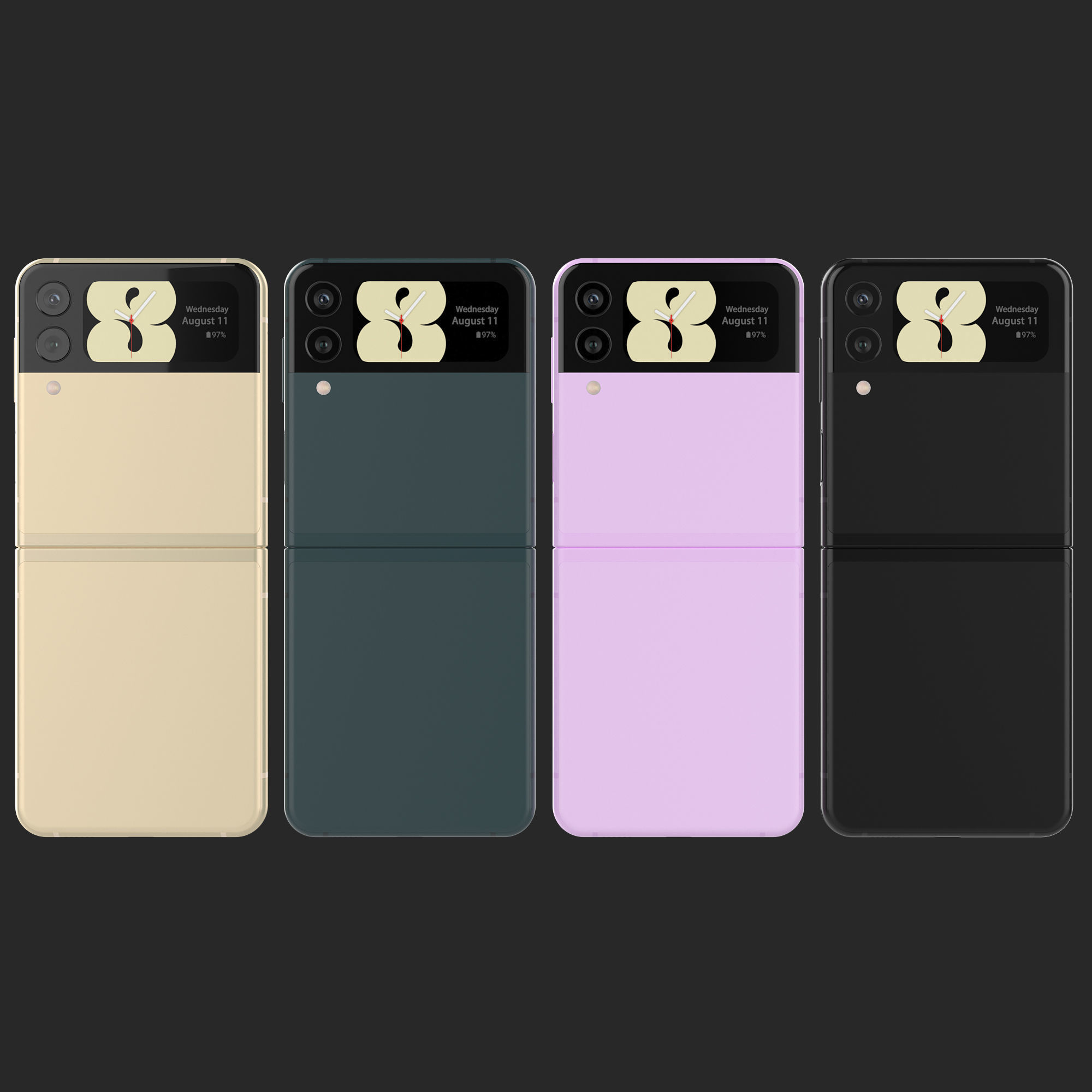 Samsung Galaxy Z Flip 3 3D model_3