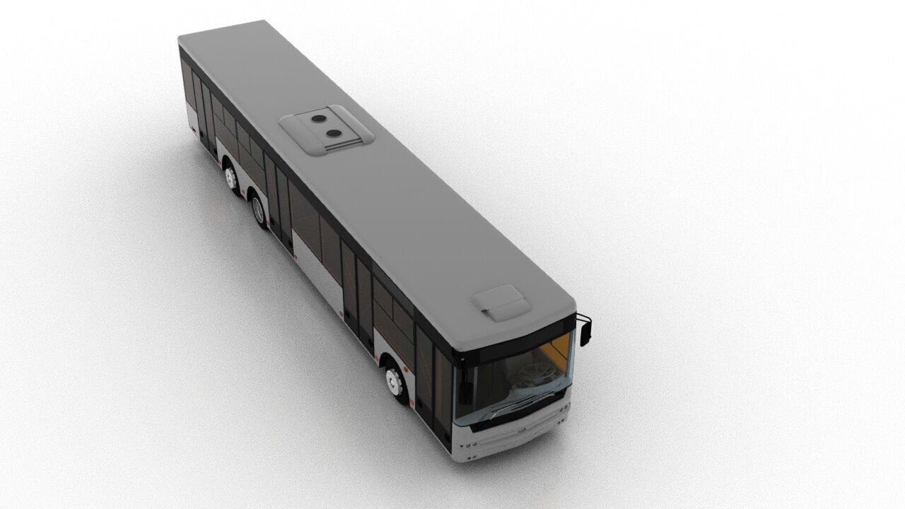 Bus Bogdan A80190 3D model_8