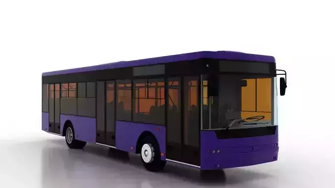 Bus Bogdan A70132 3D model