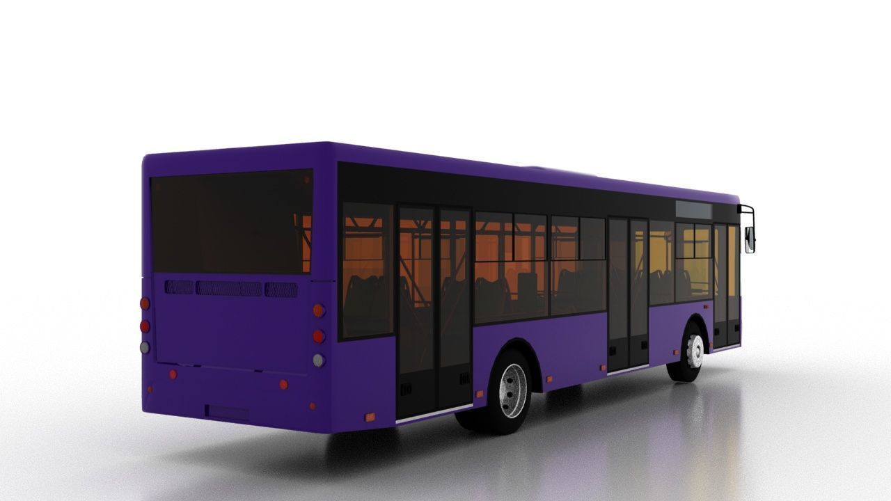 Bus Bogdan A70132 3D model_5