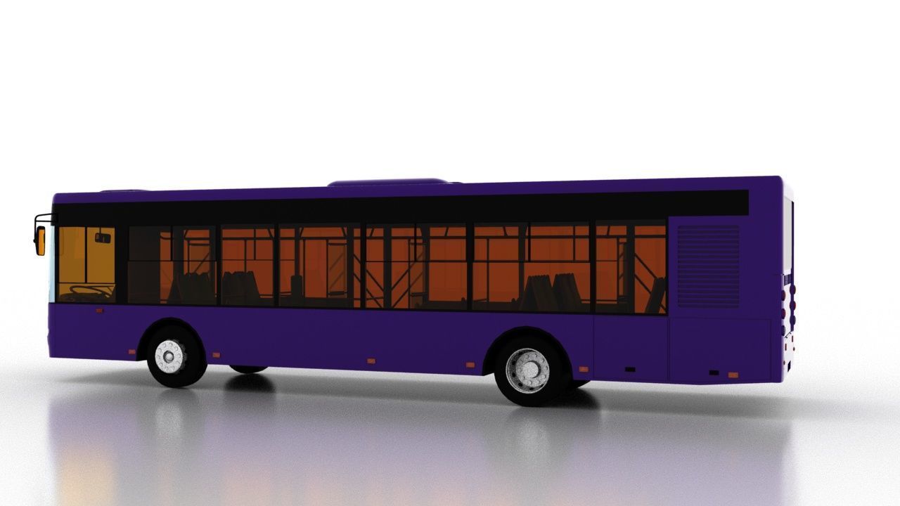 Bus Bogdan A70132 3D model_3