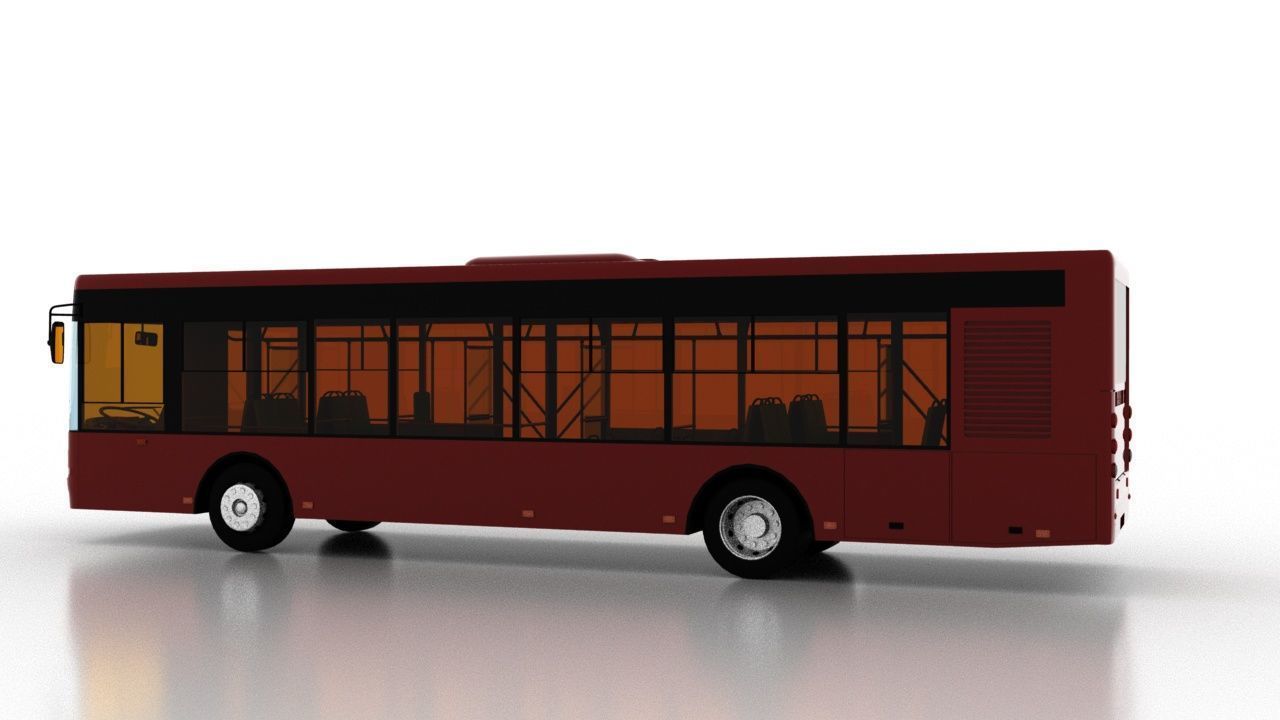 Bus Bogdan A70130 3D model_3