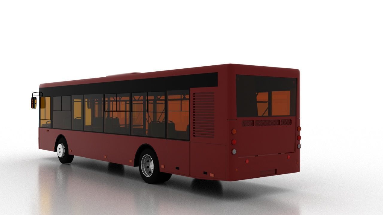 Bus Bogdan A70130 3D model_4