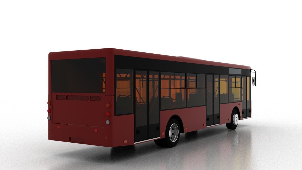 Bus Bogdan A70130 3D model_5