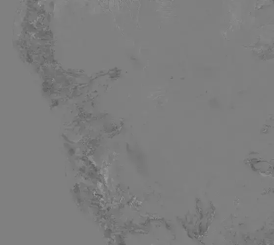 Namibia High resolution 27k curvature map