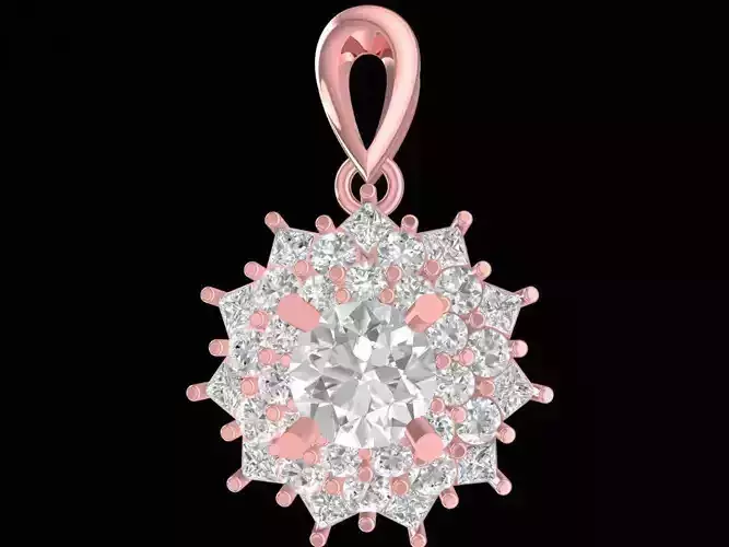 diamond pendant for women 2294