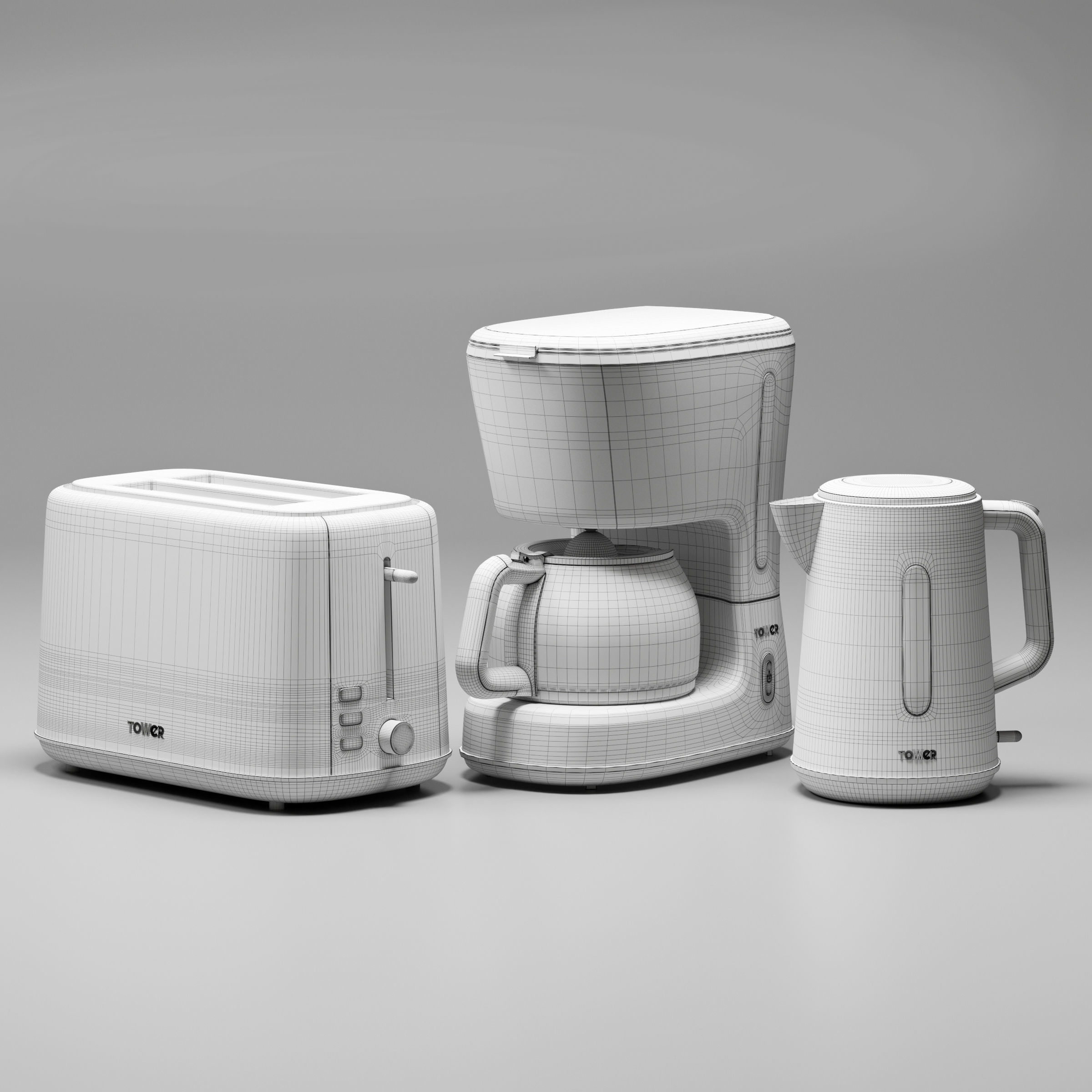 Tower Scandi Appliances 3D model_4