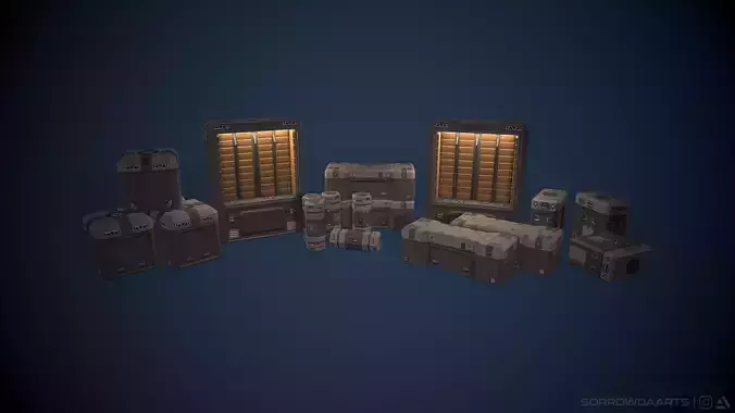 Sci-fi Container Set