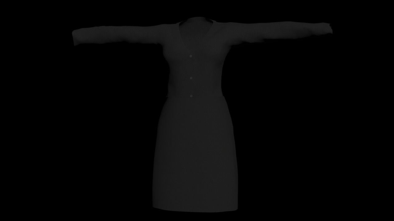 Female tayer 3D model_2