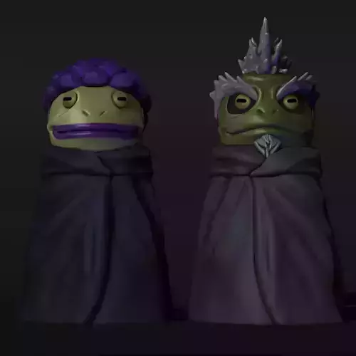 Fukasaku And Shima - Naruto 3D print model