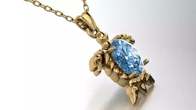 turtle pendant
