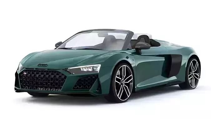 Audi R8 Spyder 2021 open roof