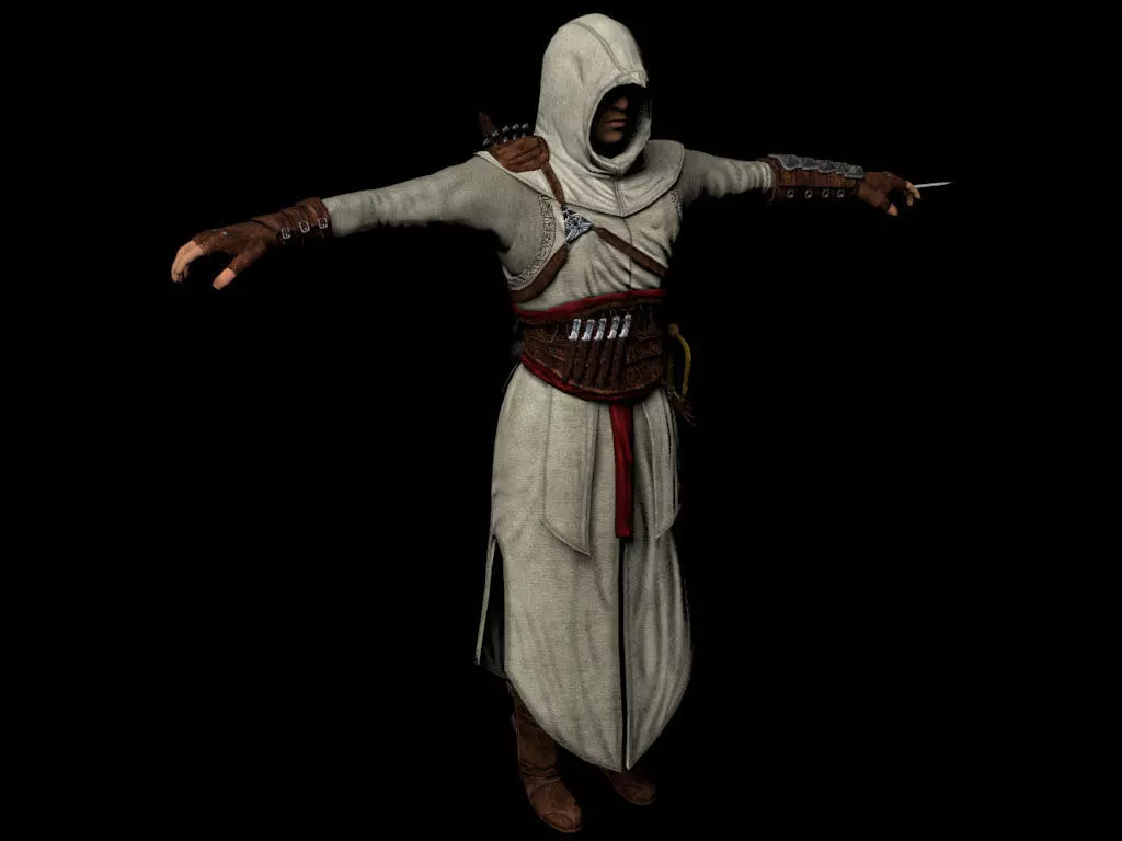 assassin Free 3D model_0