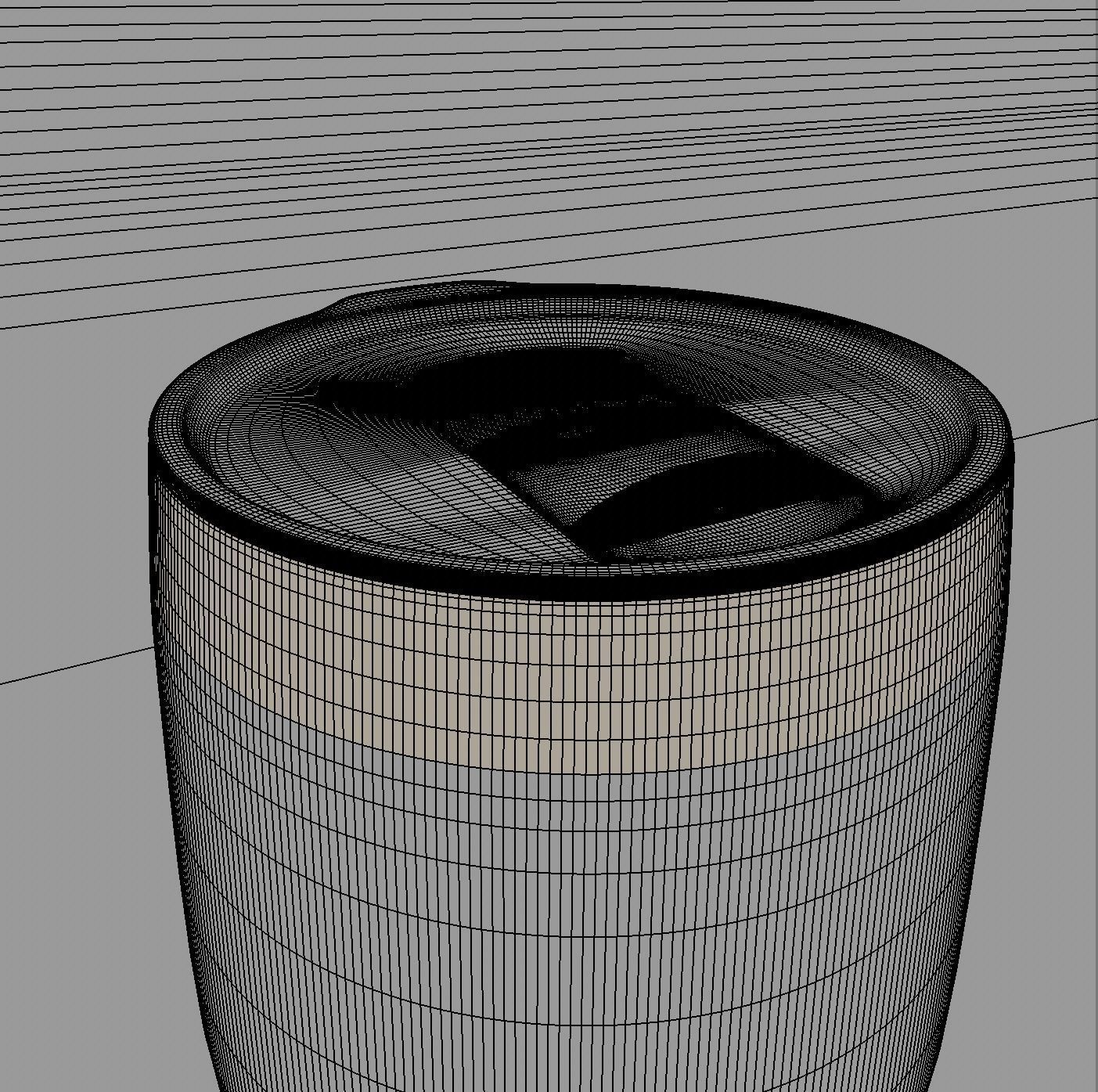 Modern Coffee Mug 3D model_6