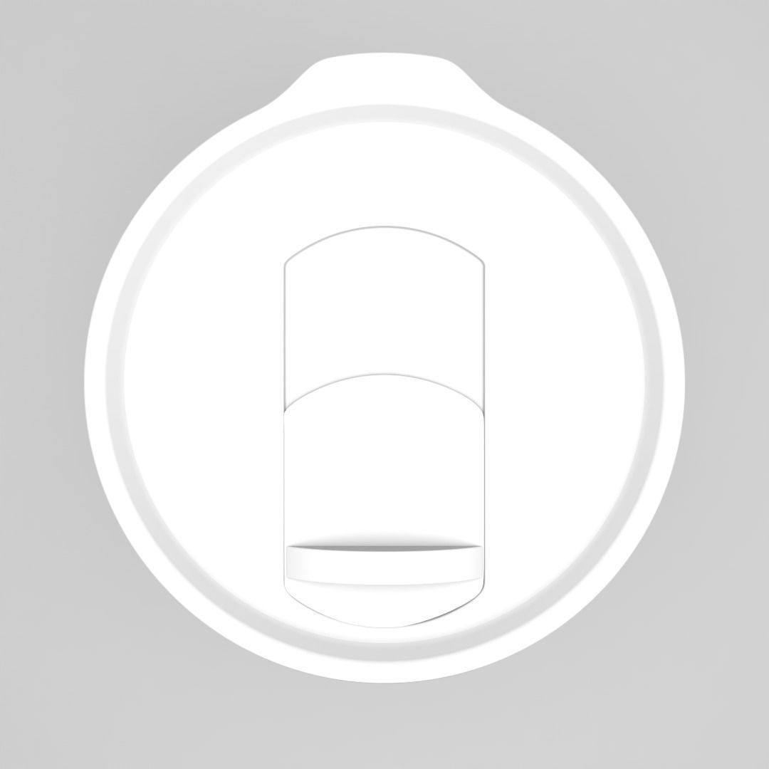 Modern Coffee Mug 3D model_3