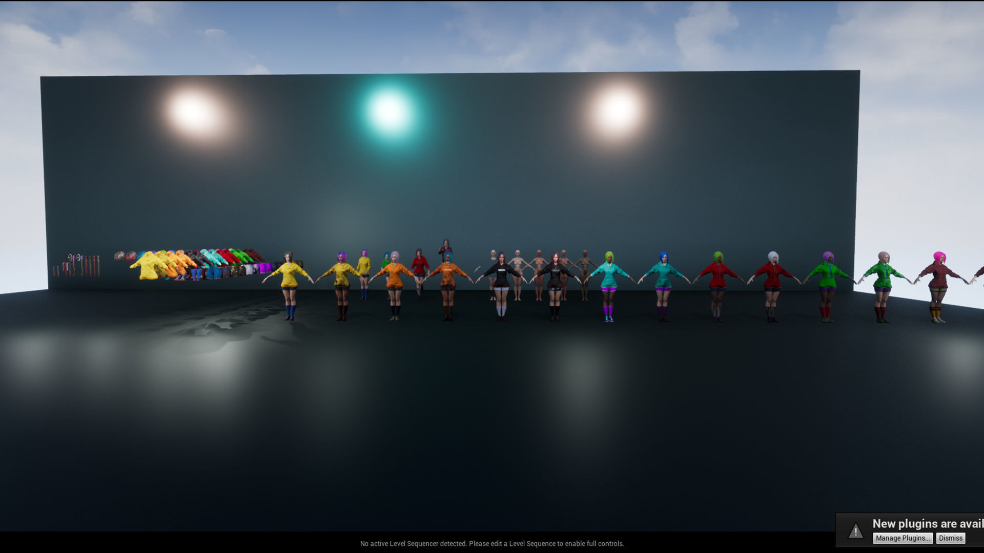 Survivor Girl 3 Low Poly Game Ready Low-poly 3D model_27