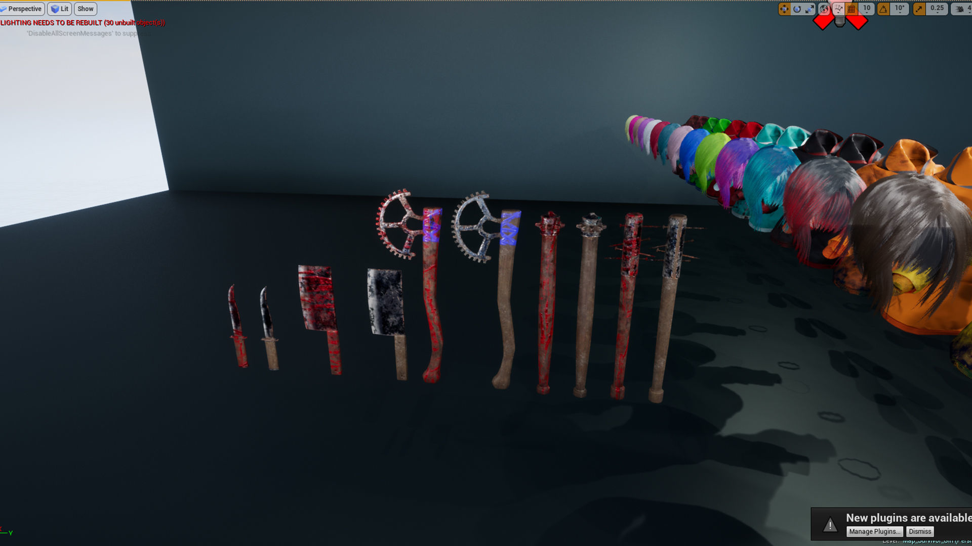 Survivor Girl 3 Low Poly Game Ready Low-poly 3D model_23