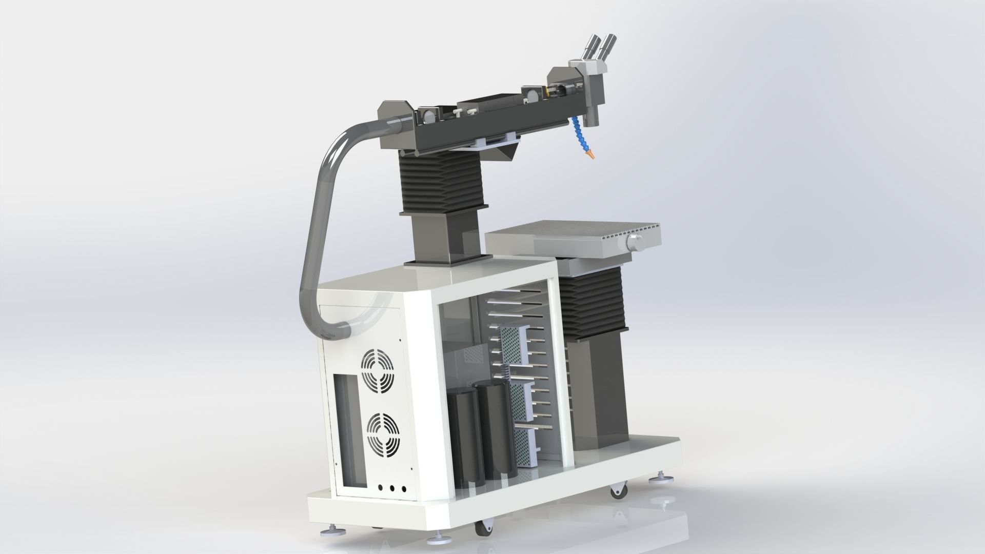 Laser welding impulse MANUAL mashine YAG Nd 3D model 3D model_8