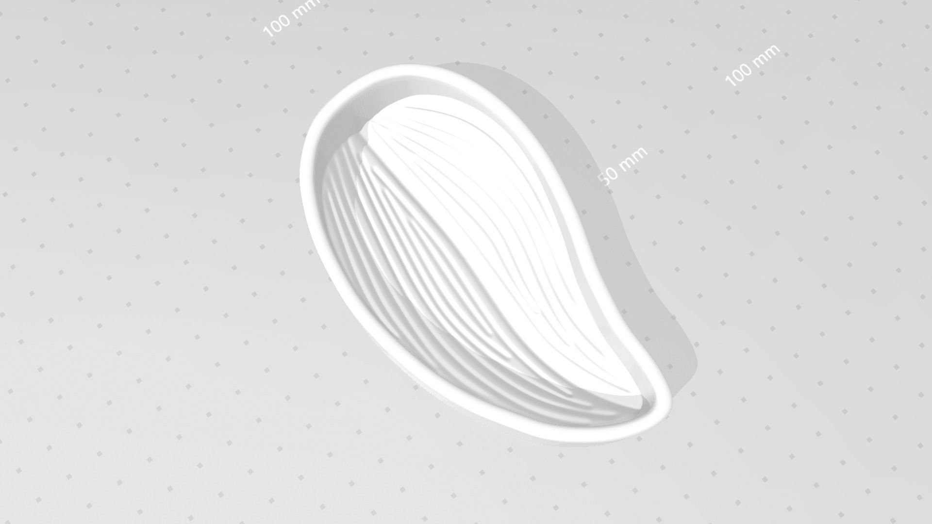 Phalenopsis Orchid Leaf - Molding Arrangement EVA Foam Craft 3D print model_17