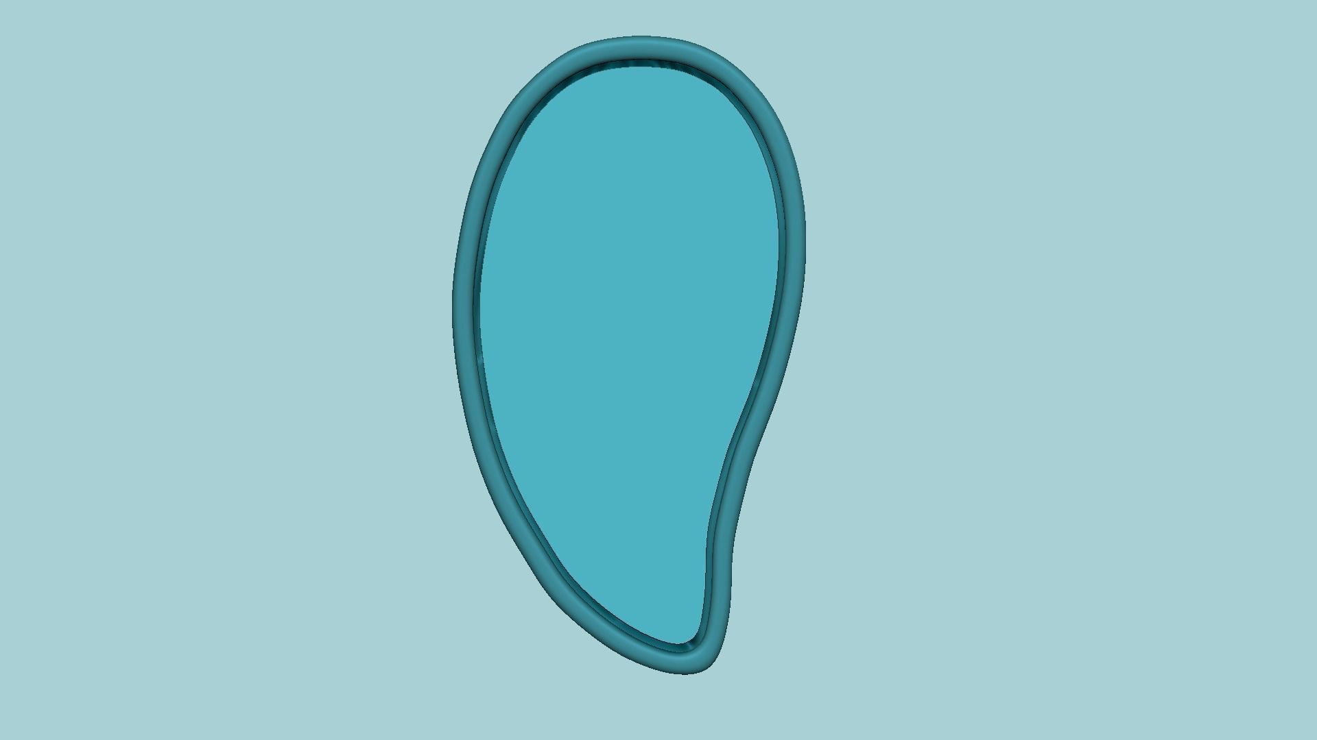 Phalenopsis Orchid Leaf - Molding Arrangement EVA Foam Craft 3D print model_10