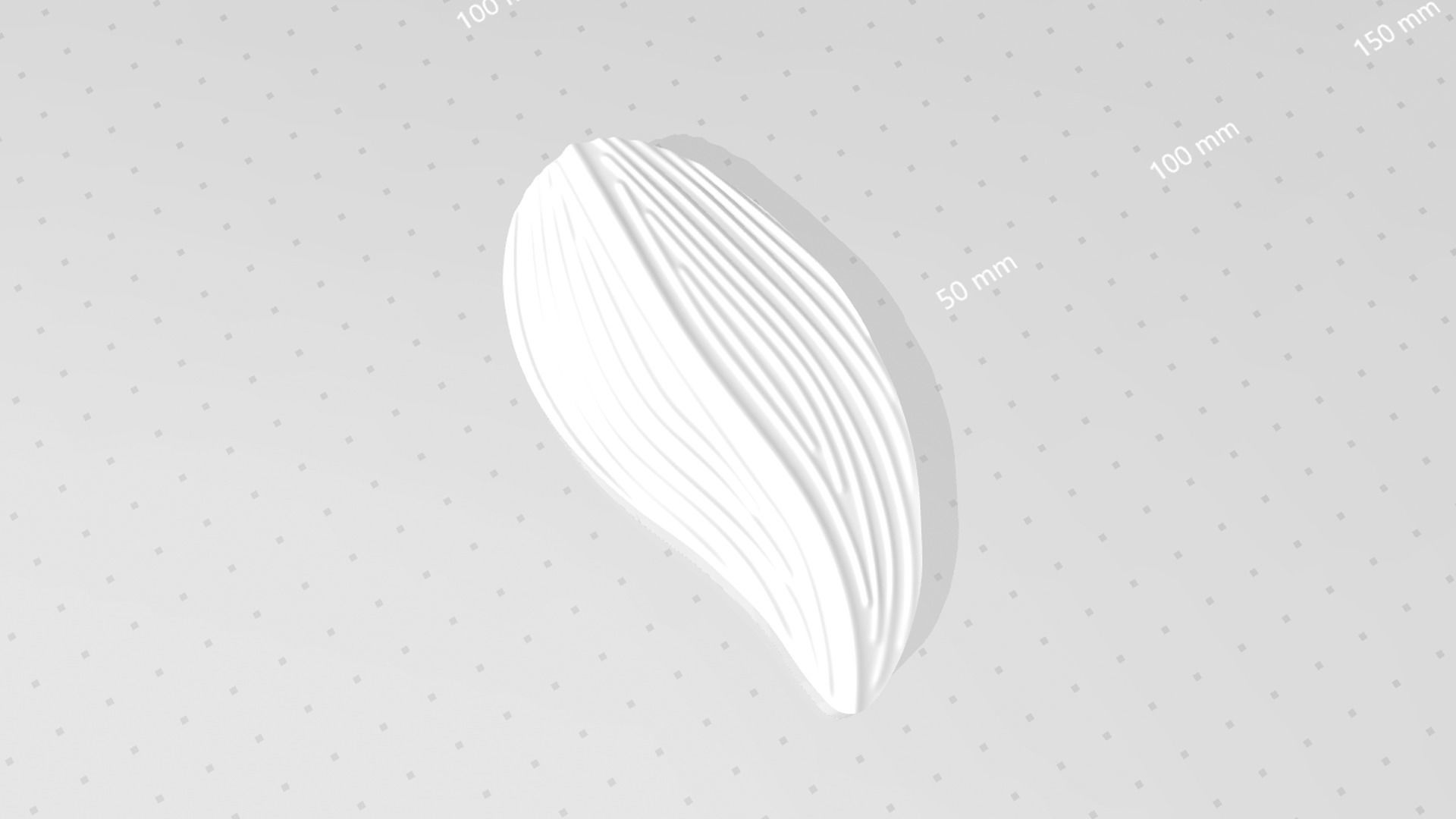 Phalenopsis Orchid Leaf - Molding Arrangement EVA Foam Craft 3D print model_14