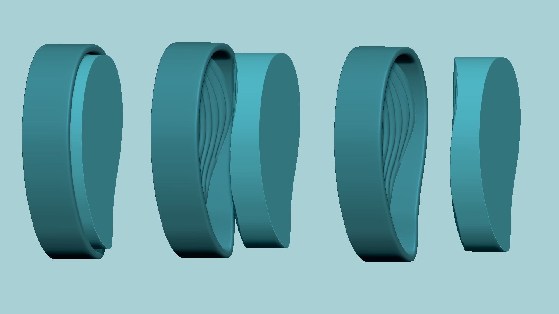 Phalenopsis Orchid Leaf - Molding Arrangement EVA Foam Craft 3D print model_13