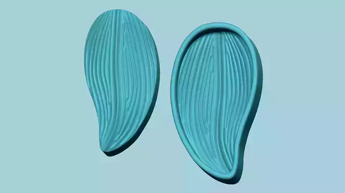 Phalenopsis Orchid Leaf - Molding Arrangement EVA Foam Craft 3D print model
