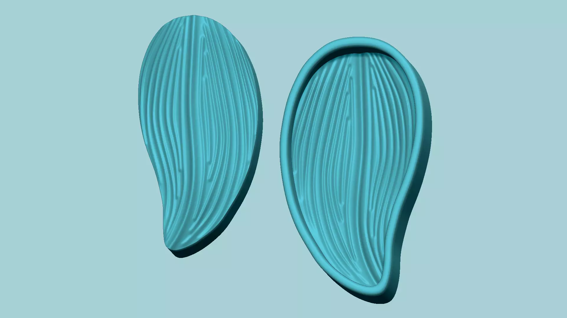 Phalenopsis Orchid Leaf - Molding Arrangement EVA Foam Craft 3D print model_0