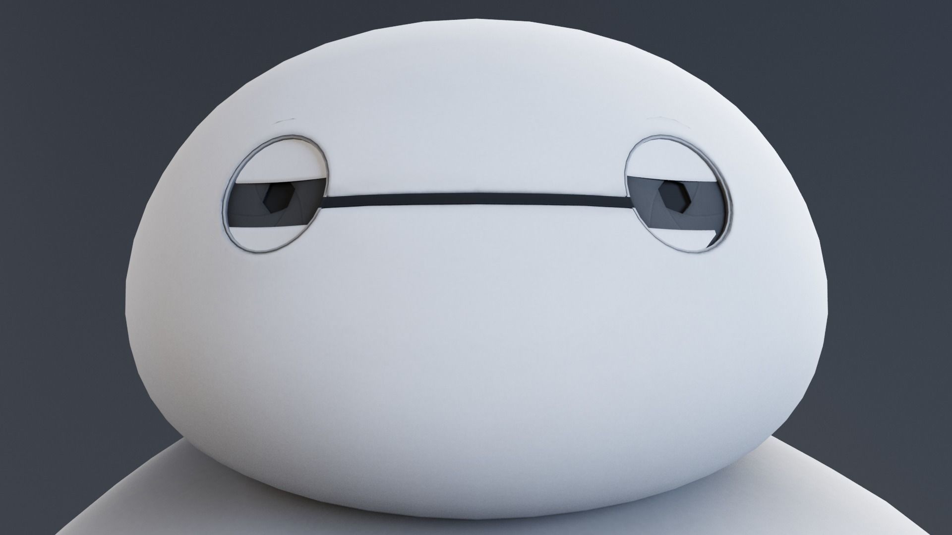 Big hero 6 - Baymax rigged 3D model_5