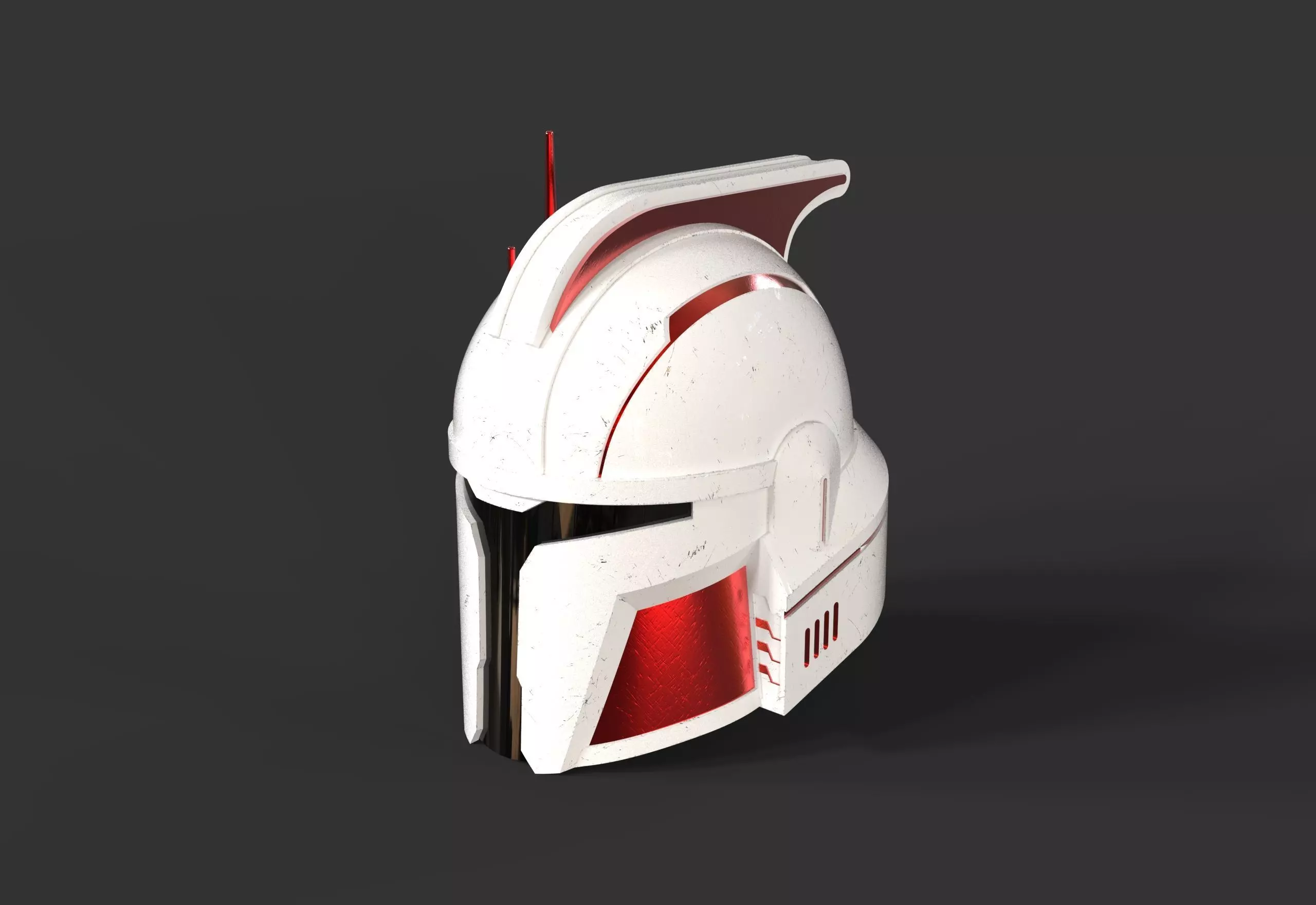 Custom Mandalorian Helmet 3D print model