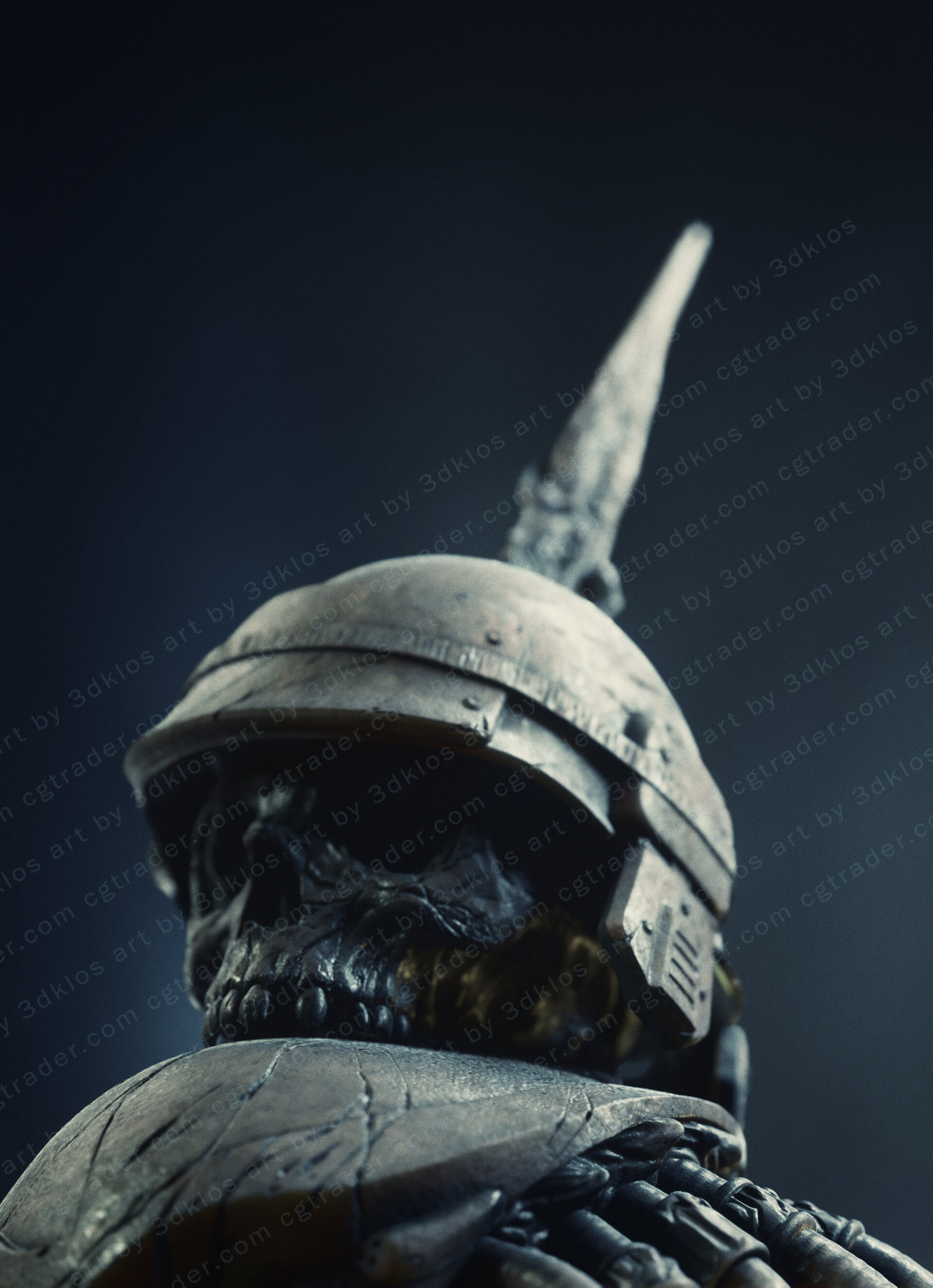 AVP trophy - printable STL 3D model 3D print model_3