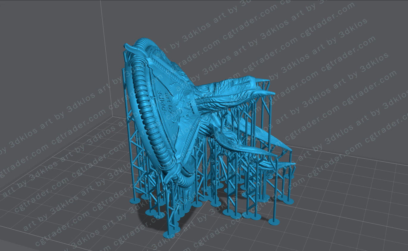 AVP trophy - printable STL 3D model 3D print model_11