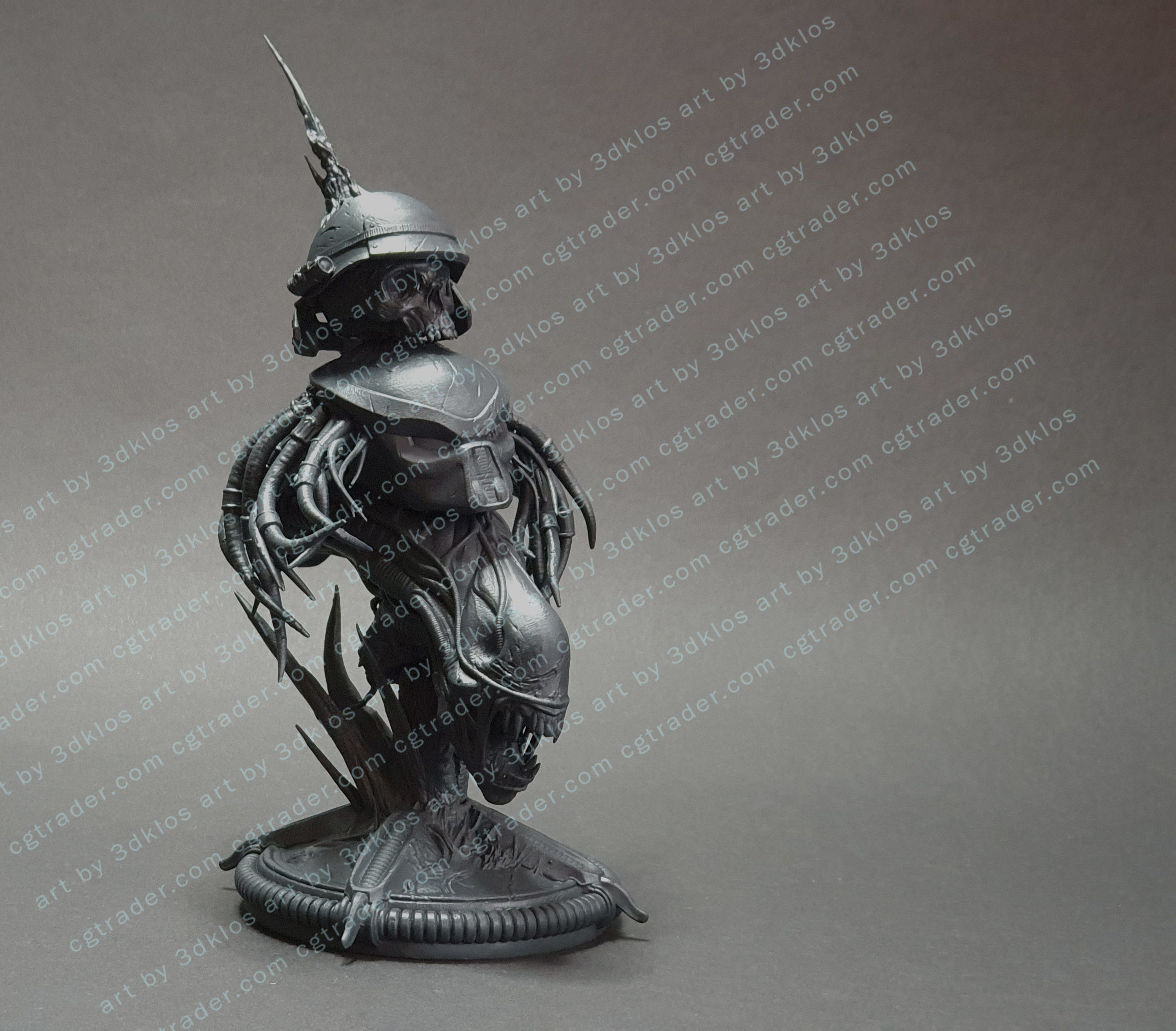 AVP trophy - printable STL 3D model 3D print model_14