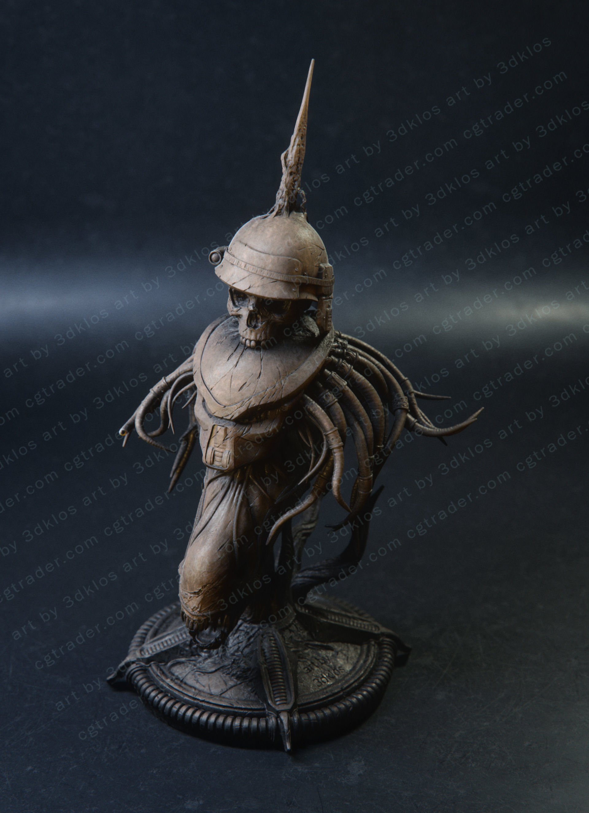AVP trophy - printable STL 3D model 3D print model_2