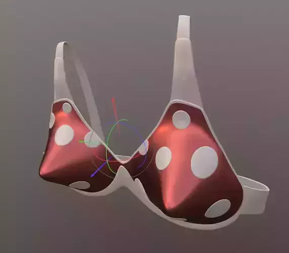 BRA  retro comic style   pop art object  Decor 3D print model