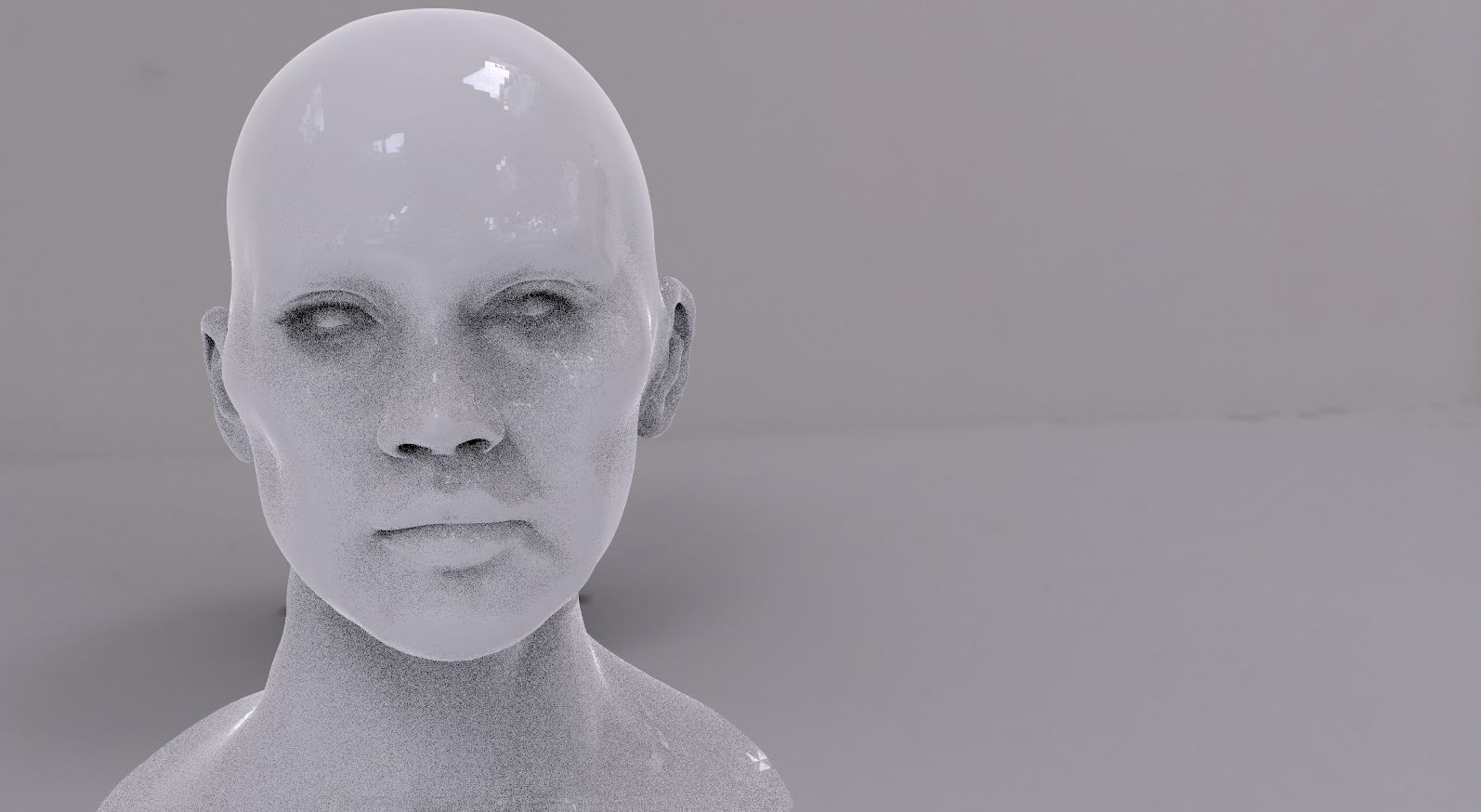 Rosie 3D model head sculpture 3D model_3