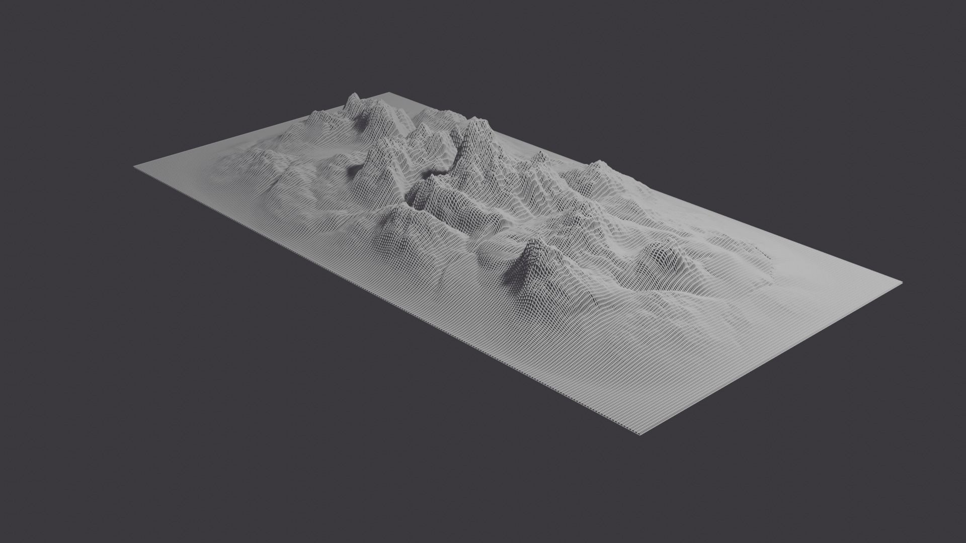 5 Landscape Terrain 3D model_8