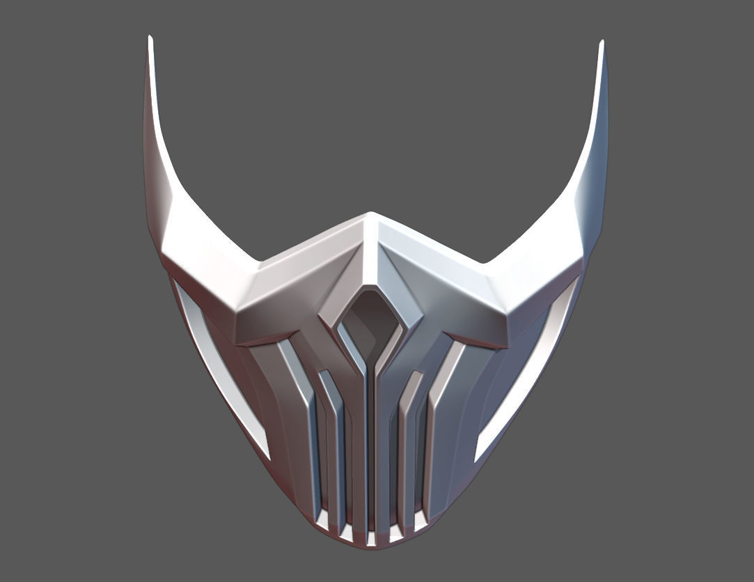 Scorpion Mask - MK 11 3D printing model  3D print model_7