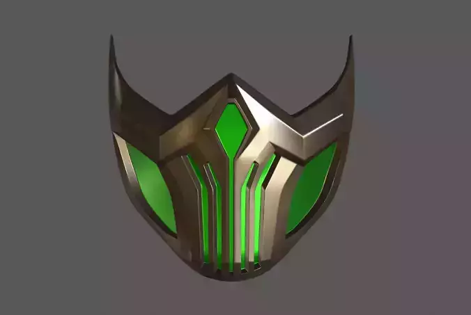 Scorpion Mask - MK 11 3D printing model  3D print model