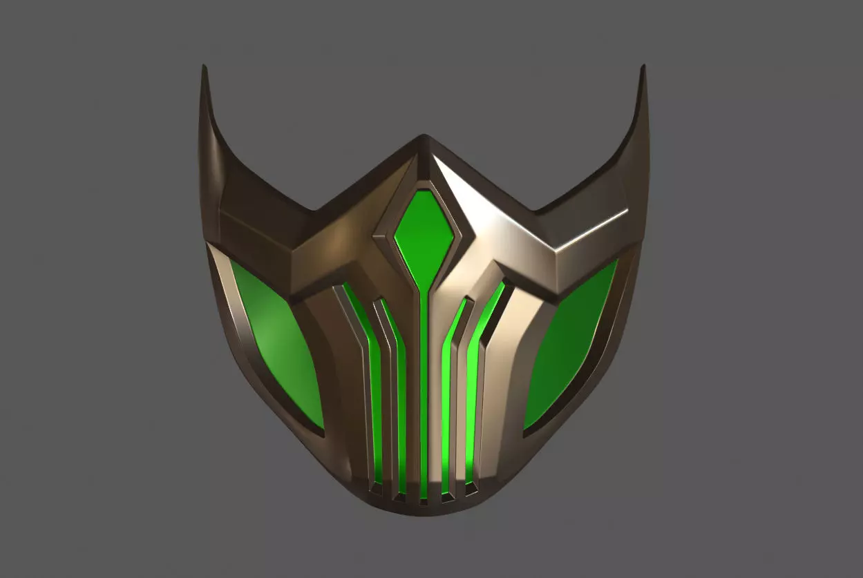 Scorpion Mask - MK 11 3D printing model  3D print model_0