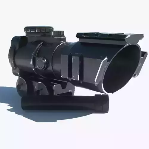 Weapon Set Collimator Scope and Silencer HP