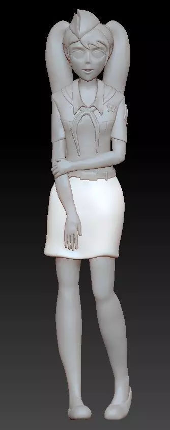 Samantha Smith  from Everlasting Summer 3D print model_0