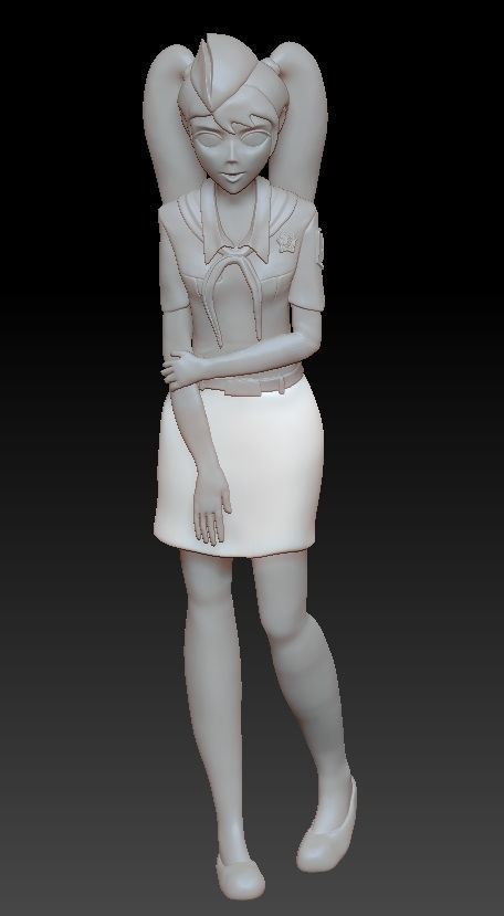 Samantha Smith  from Everlasting Summer 3D print model_3