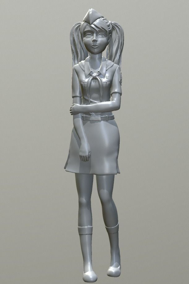 Samantha Smith  from Everlasting Summer 3D print model_9