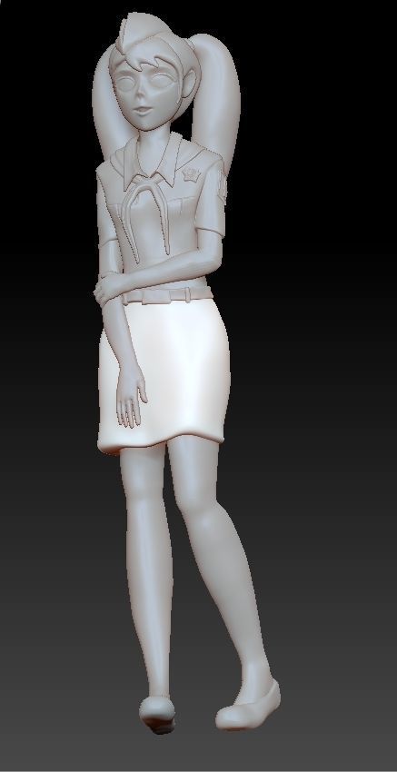Samantha Smith  from Everlasting Summer 3D print model_2