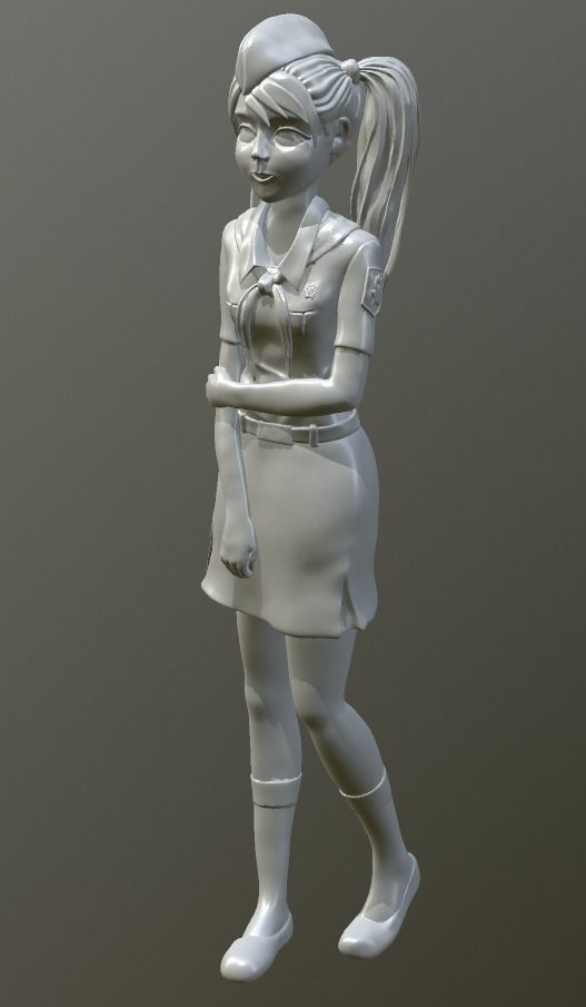Samantha Smith  from Everlasting Summer 3D print model_10