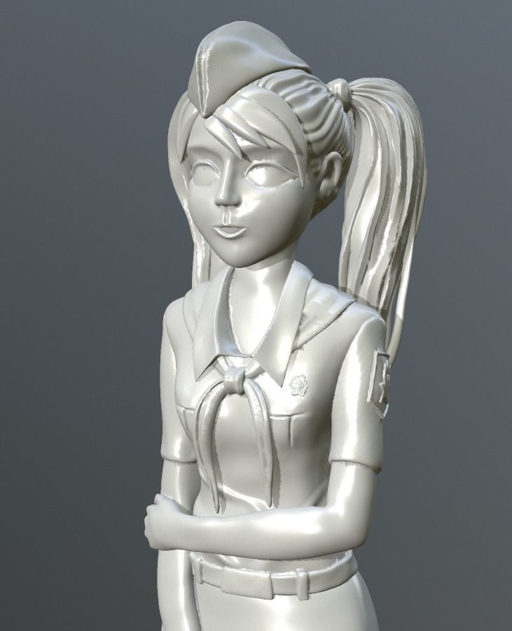 Samantha Smith  from Everlasting Summer 3D print model_13