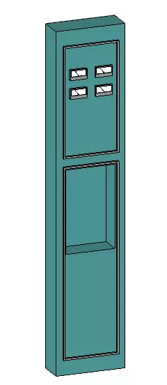 GABINETE GLT 3D model