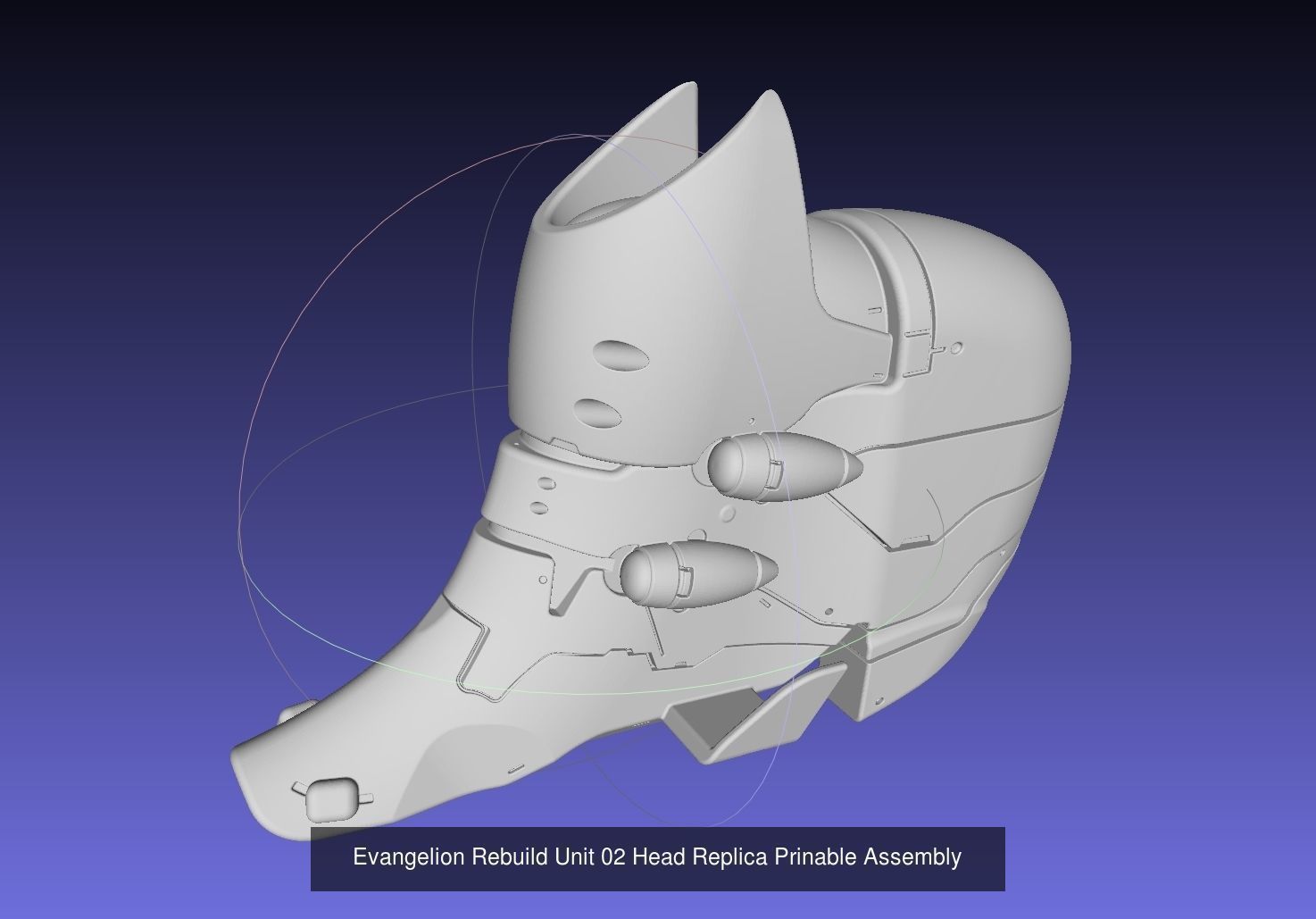 Evangelion Printable Models 3D Model Collection_32