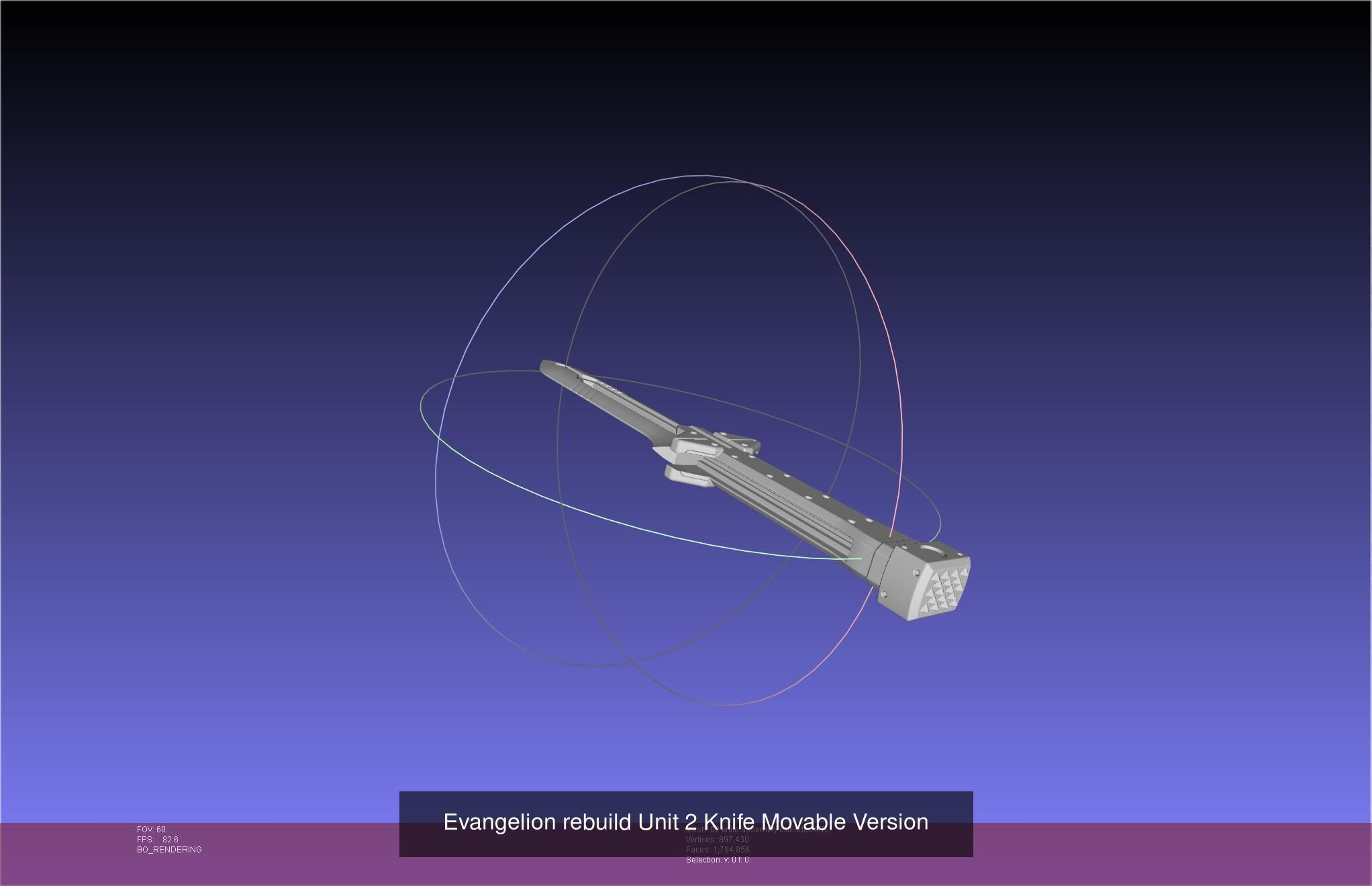 Evangelion Printable Models 3D Model Collection_8